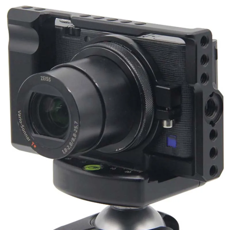 FULL-Rx100 Iii(M3) Iv(M4) V(M5) Camera Cage For Sony Rx100 Dslr Case Rig Cold Shoe | Электроника