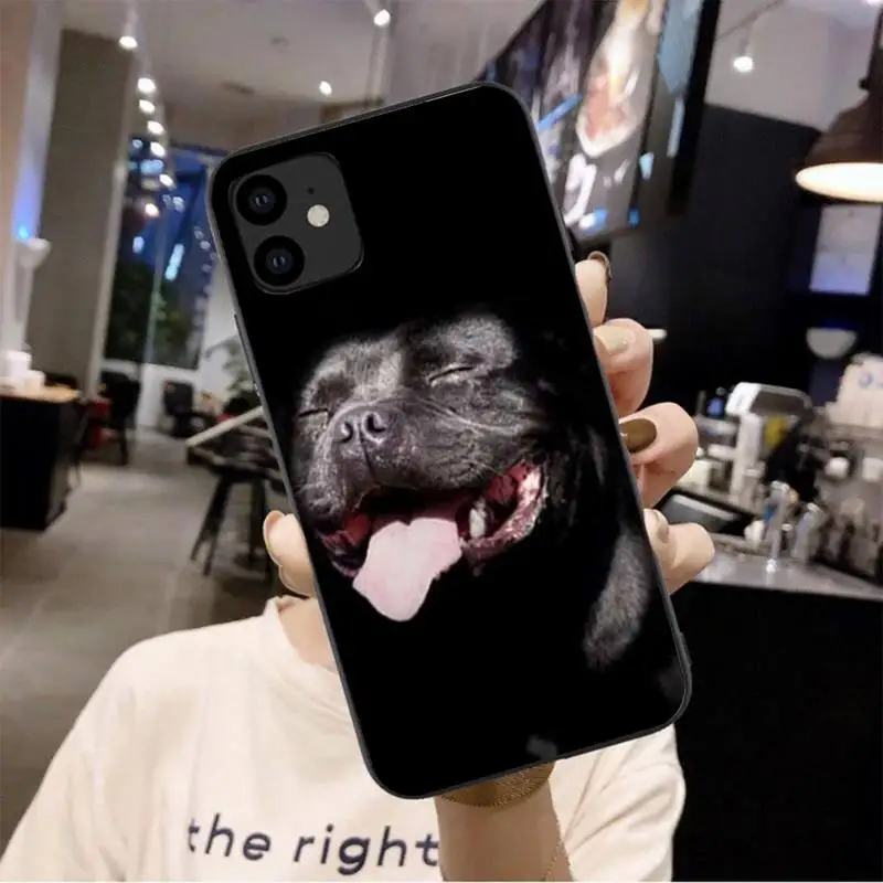 

0 Pit Bull Lovely Pet Dog Pitbull Phone Case For iphone 6 6s 7 8 plus XR X XS 11 12 pro mini max