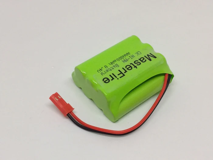 Аккумуляторная батарея MasterFire 8 4 В AAA 800 мАч Ni MH с красной вилкой|battery pack|battery