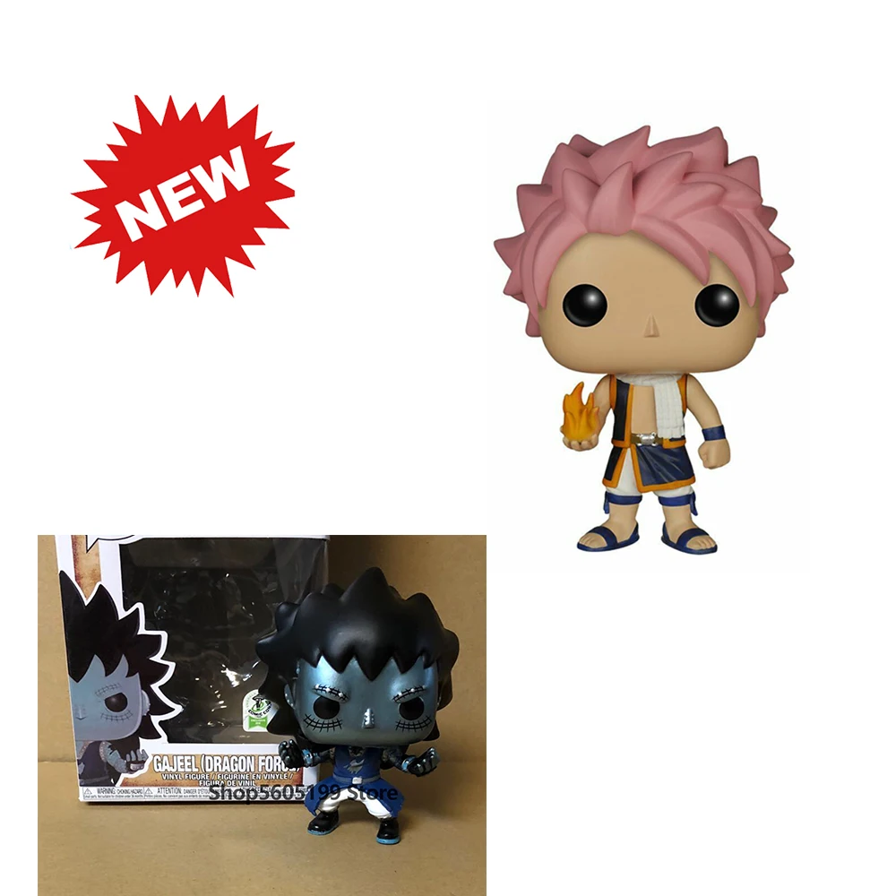 Новая фигурка гаджееля Нацу из м/ф Хвост Феи Коллекционная модель игрушка в