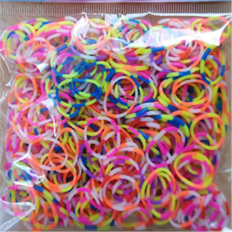 Жгутовых полосок браслет из резиновых полос для детей или волос Резиновые