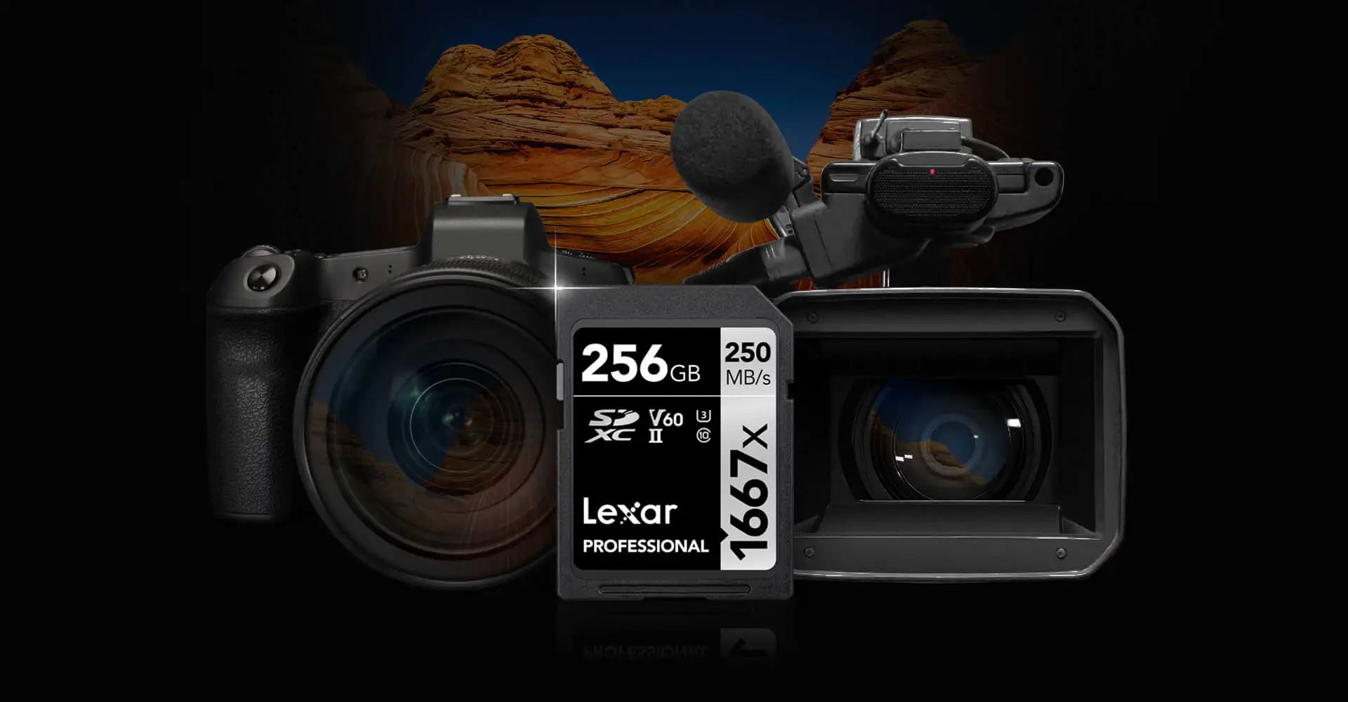 Оригинальные Карты памяти Lexar 250 МБ/с./с, класс 10, SD, 1667X, UHS-II, U3, SDHC, 64 ГБ, 128 ГБ, 256 ГБ, карта памяти для цифровой камеры 3D 4K