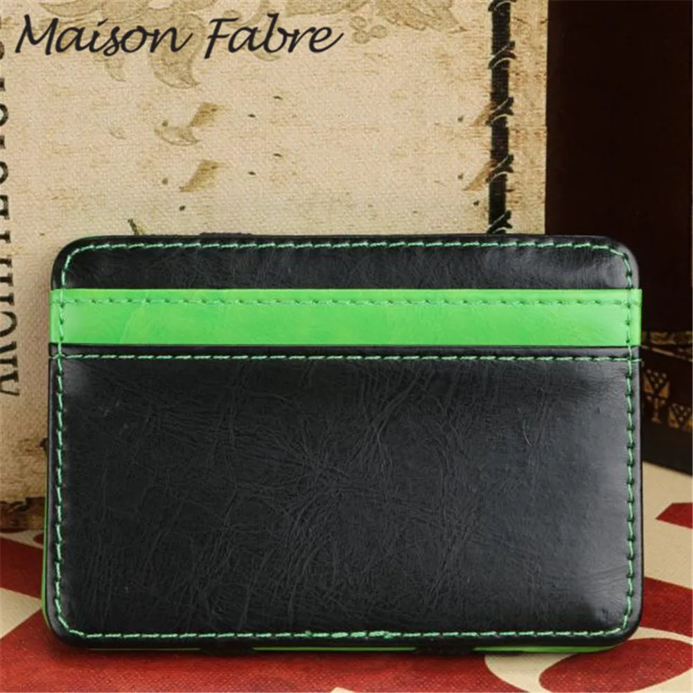 Мужской кошелек с отделением для кредитных карт и в деловом стиле кожаный двумя