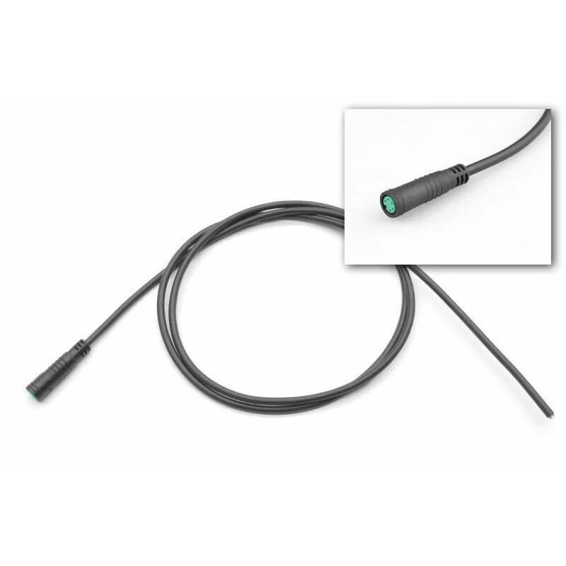 Электрический велосипед Дисплей удлинитель женщины на обоих концах для