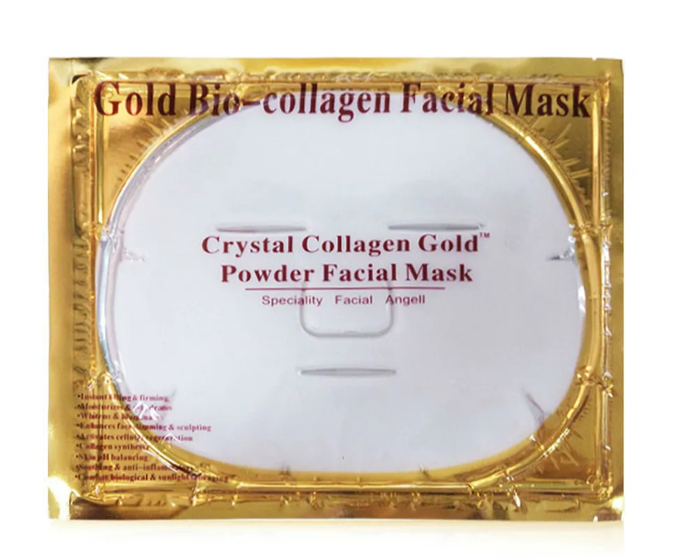 24K Золотая маска для лица Антивозрастная укрепляющая увлажняющая Органическая