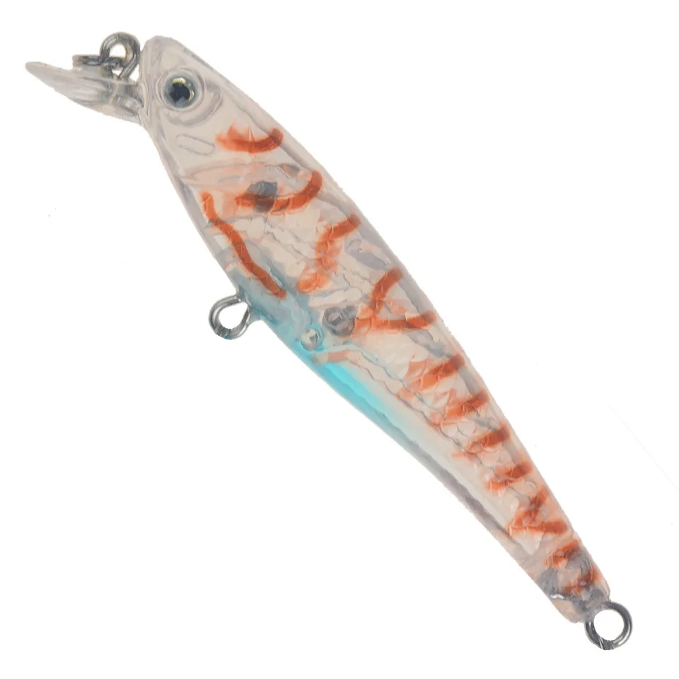 

1pcs minnow Fishing Lure 6.5cm/3.8g Artificial Floating Quality Minnow Lure 3D eyes Plastic Hard Bait Pesca Jig Wobblers baits