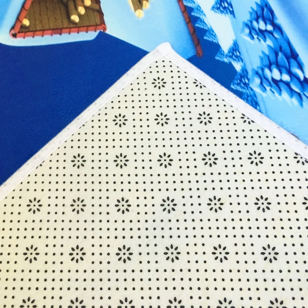 Ковер для кухни Придверный коврик рождественские украшения спальни дома в