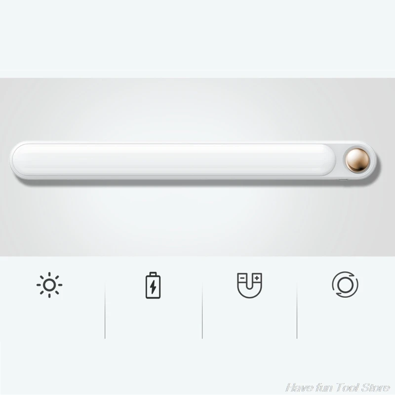 

Magnetic LED Night Light Motion Sensor Bar Lamp for Bedroom Kitchen Closet Stairway Decor M06 21 Dropshipping