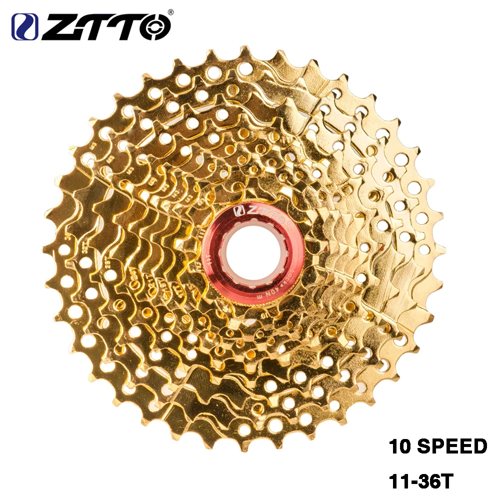 Кассета ZTTO для горного велосипеда 10 скоростей 11-36T 10s 30s свободное колесо k7 Для