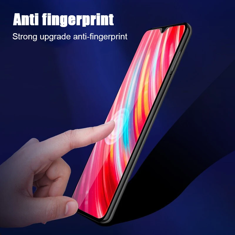 2 шт. закаленное стекло для Xiaomi Redmi Note 8 Защита экрана 2.5D 9h Pro защитная пленка |