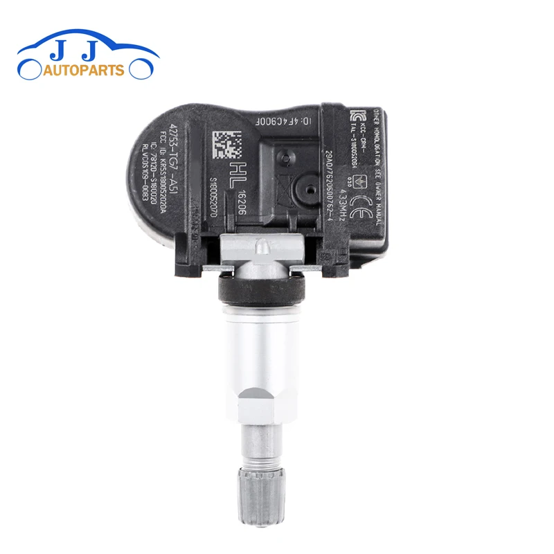

42753TG7A51 42753-TG7-A51 Car accessories TPMS Tire Pressure Sensor Monitor 433 MHz For 2016-2017 Honda Pilot
