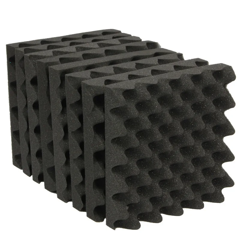 Качество 25x25x5 см звукоизоляция пена для яиц студия акустическая обработка