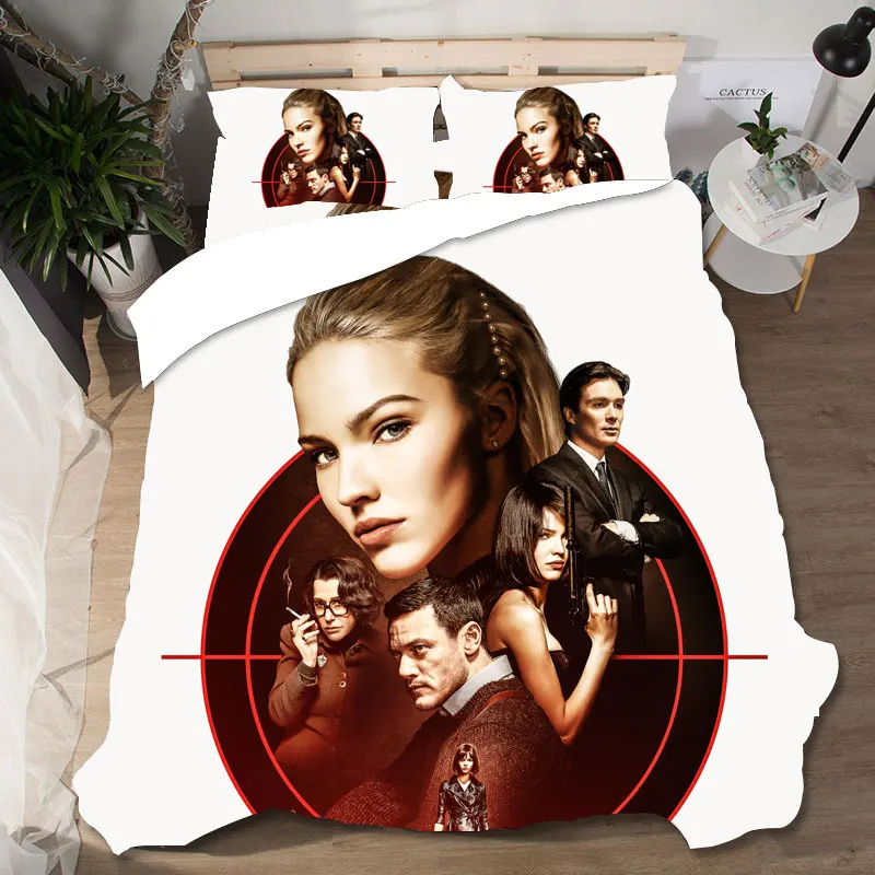 Королевский Комплект постельного белья хлопковое постельное белье для людей