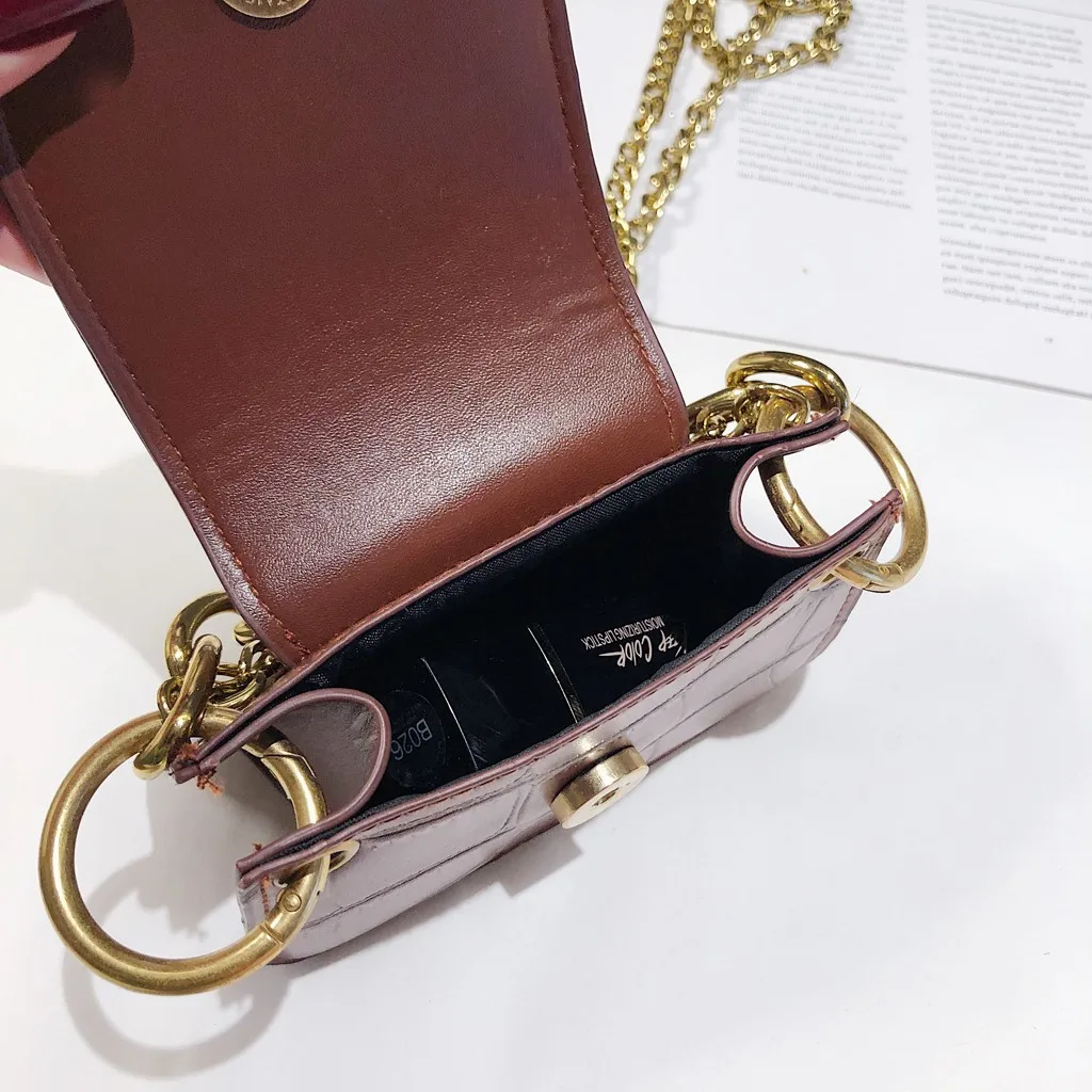 25 # Британская мода простая маленькая квадратная сумка женская дизайнерская 2019