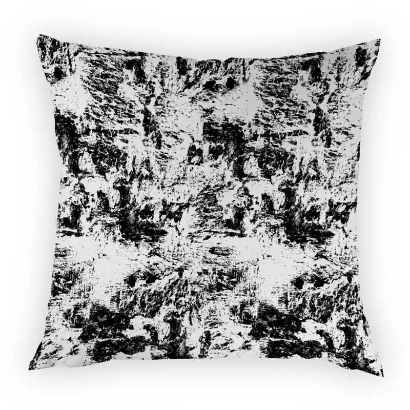 Декоративная подушка с птичьим узором 45x45 см красно-венценовый журавль павлин