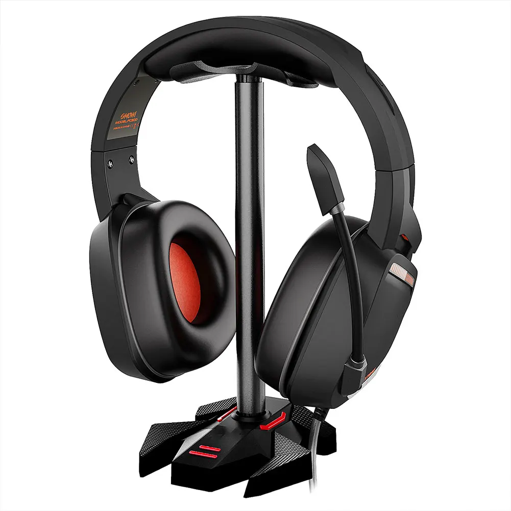 

2021 New Headset Stand Holder Aluminum Alloy Headphone Holder Desktop Display Stand Bracket Hanger Rack Desktop Hanger