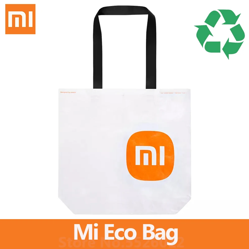 Эко-сумка Xiaomi Mi большая складная прочная для повторного использования |