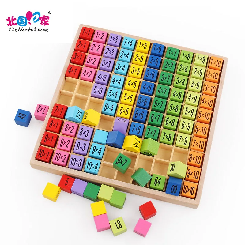 

Montessori Educational Arithmetic Toys Kids Toddler Educational Homeschool Wooden Toys for Children Learning Toy for Children