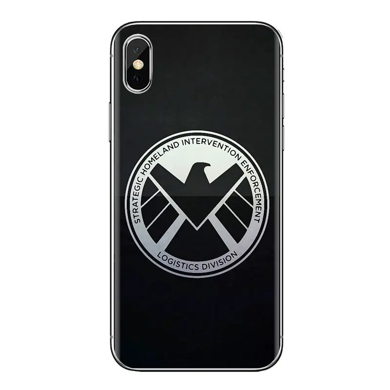 Mobile Phone Cover Agents of S.H.I.E.L.D shield For Sony Xperia Z Z1 Z2 Z3 Z5 compact M2 M4 M5 E3 T3 XA Aqua LG G4 G5 G3 G2 Mini |
