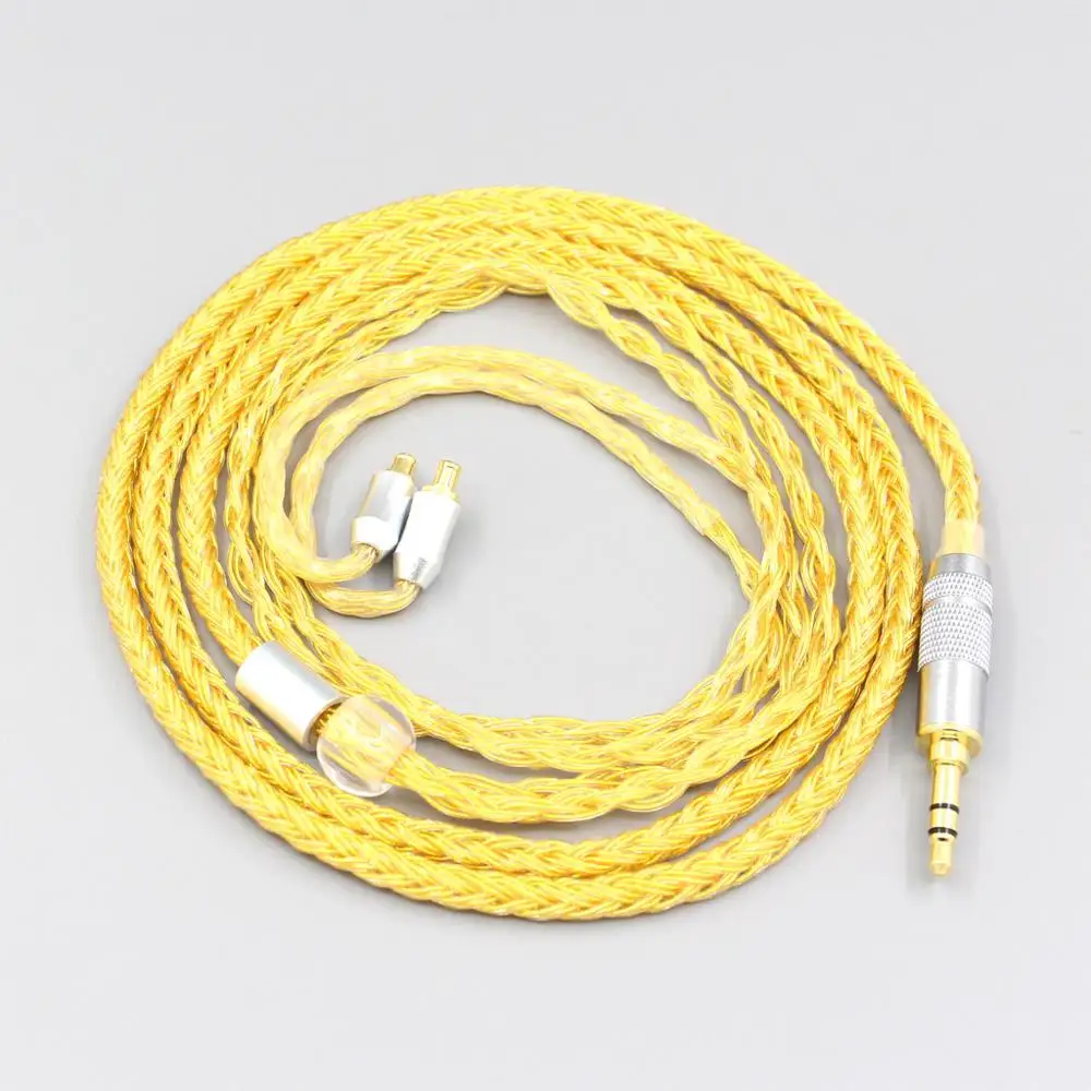 LN007367 16 Core OCC позолоченный плетеный кабель для наушников Audio Technica ath ls400 ls300 ls200 ls70 ls50