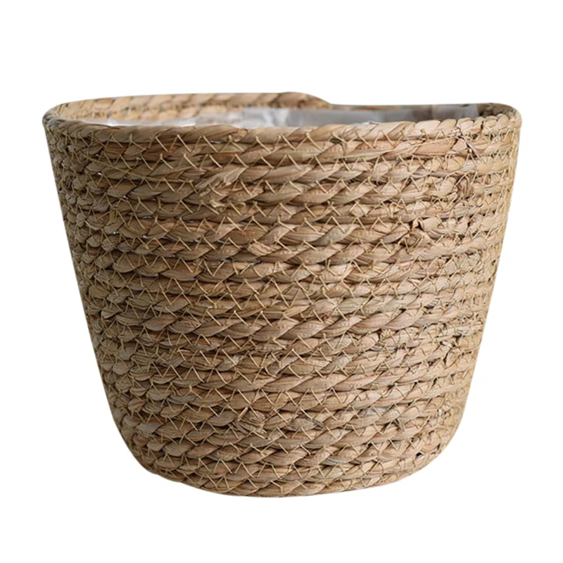 

Grass Planter Basket Indoor Outdoor Flower Pots Cover Plant Containers for Home HANW88