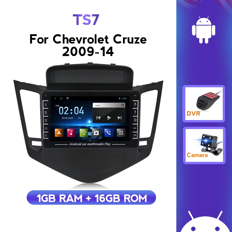 Автомагнитола для Chevrolet Cruze J300 2009 2010 2011 2012 2013 2014 Автомобильный мультимедийный