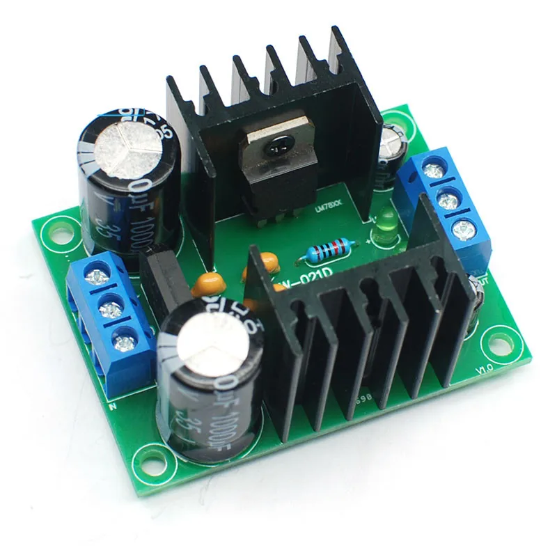 

Positive and negative 78XX 79XX dual 5V 9V 12V 15V three terminal voltage regulator module power supply module Free adjustment