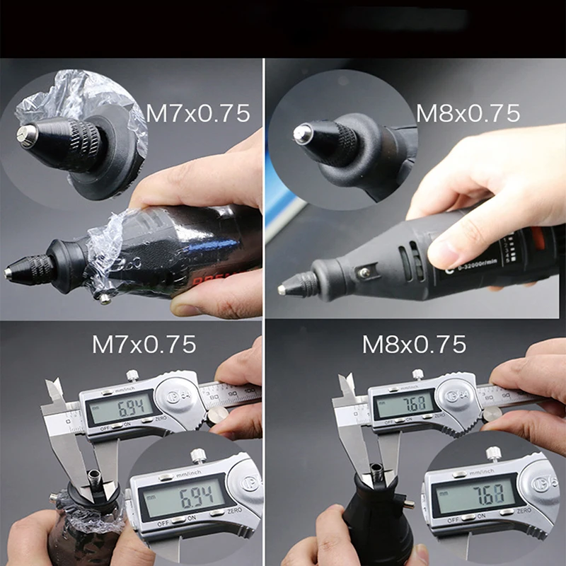 Универсальный трехкулачковый мини сверлильный патрон 0 3 5 мм для вращающихся