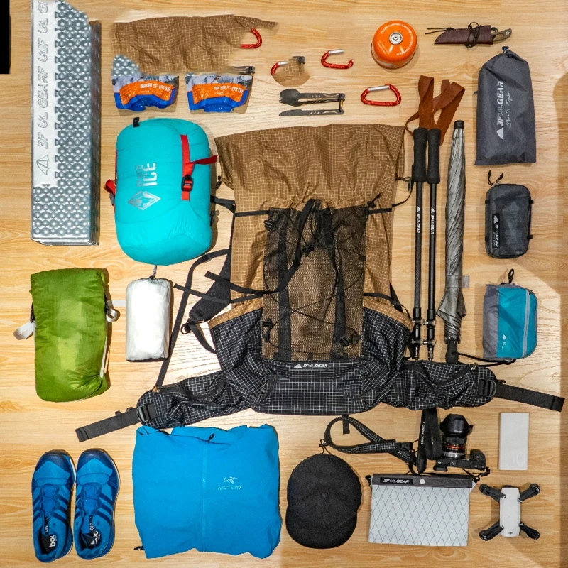 Ультралегкий рюкзак 3F UL GEAR Qidian Pro водонепроницаемый дорожный для кемпинга легкий