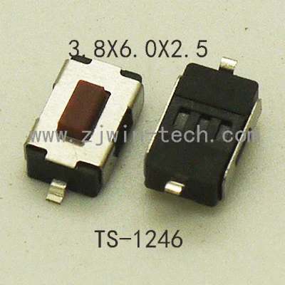 

1000 шт./лот 12V 2Pin Красный кнопочный переключатель мгновенный 4X6X2.5mm медь по ограничению на использование опасных материалов в производстве 260GF...