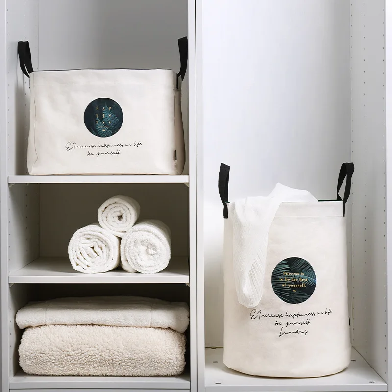 

Foldable Laundry Basket Dirty Clothes Storage Basket Clothing Children Toy Storage Bucket Home Waterproof Bathroom Organizer Bin