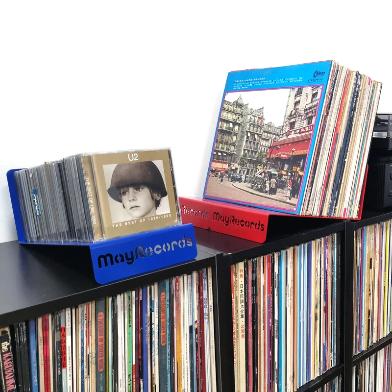 Новинка железная полка для виниловых записей LP модный держатель фотографий