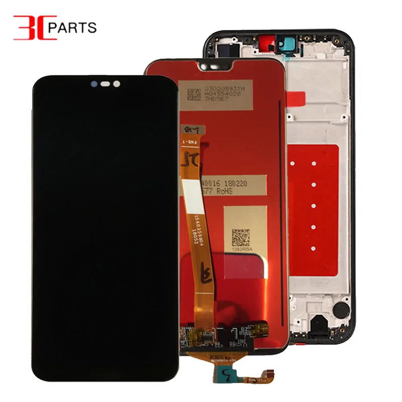 Для Huawei P20 Lite ЖК экран с сенсорным экраном дигитайзер стеклянная панель для Nova 3E LCD