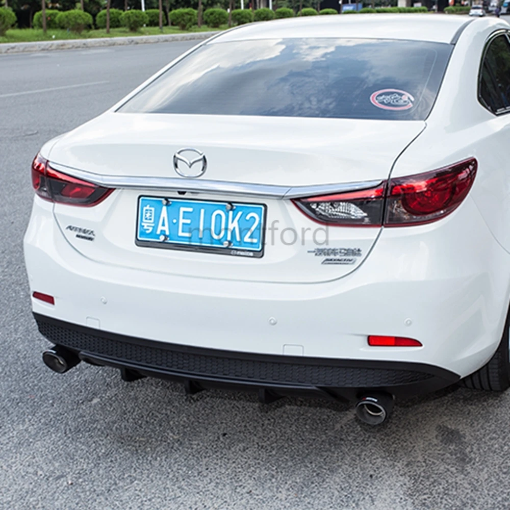 Черная защитная накладка на задний спойлер для Mazda 6 M6 Atenza 2014 2015 2016 2017 | Автомобили