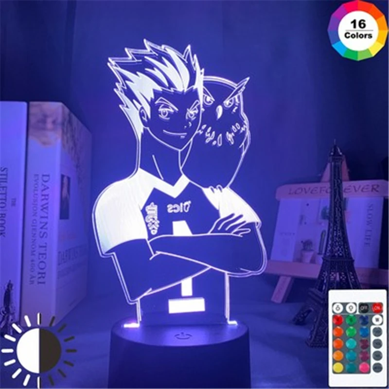 

Haikyuu Cosplay Lighting Led Night Light USB Interface Set The Stage Ornaments Anime Adult COS Accessories Christmas Halloween