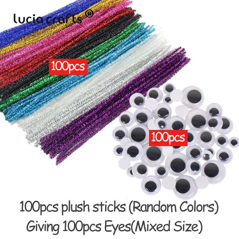Style 6 Помпоны/шенилловая проволока/Googly Eyes DIY детские игрушки ручной работы украшения для домашнего праздника бесплатно подарок 020004033 - Цвет: Style 6