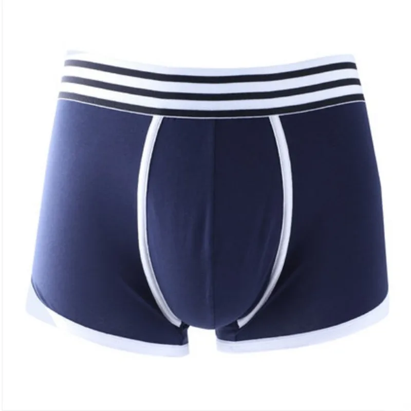 5 шт./пакет без коробки мужские хорошая эластичность трусов в Черный и белый