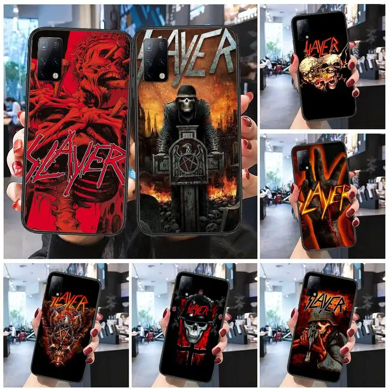 

Slayer Heavy Metal Rock Band Phone Case for Redmi 5 5A Plus 6 6pro S2 7 7A 8 8A 9 9A K20 4X K30 pro Fundas cover