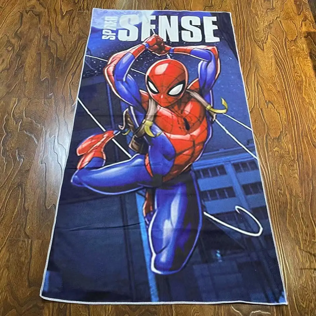 Disney милое хлопковое пляжное полотенце с Микки Маусом банное мягкое Впитывающее