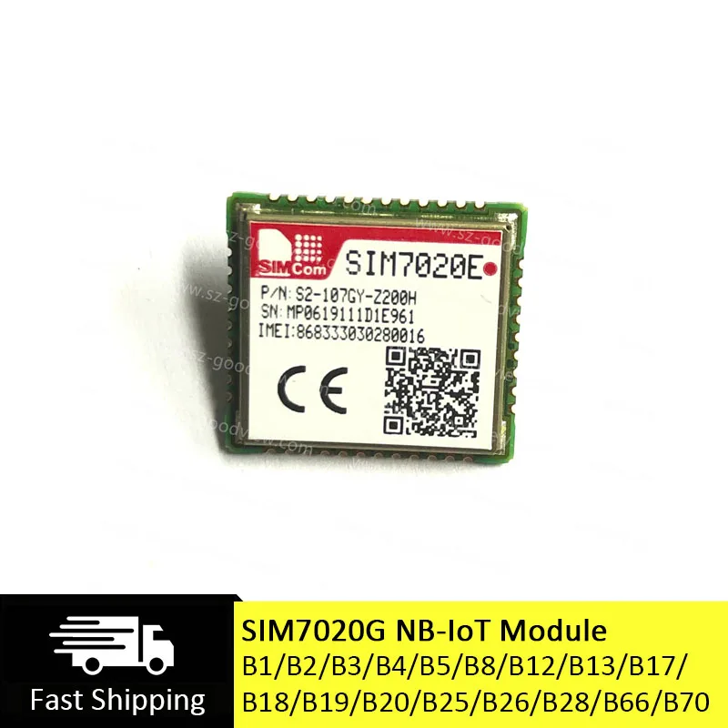 

SIMCOM LTE NB-IoT LPWA Module SIM7020G SIM7020E SMT type M2M Global-Band solution Wireless Modules SIM7020