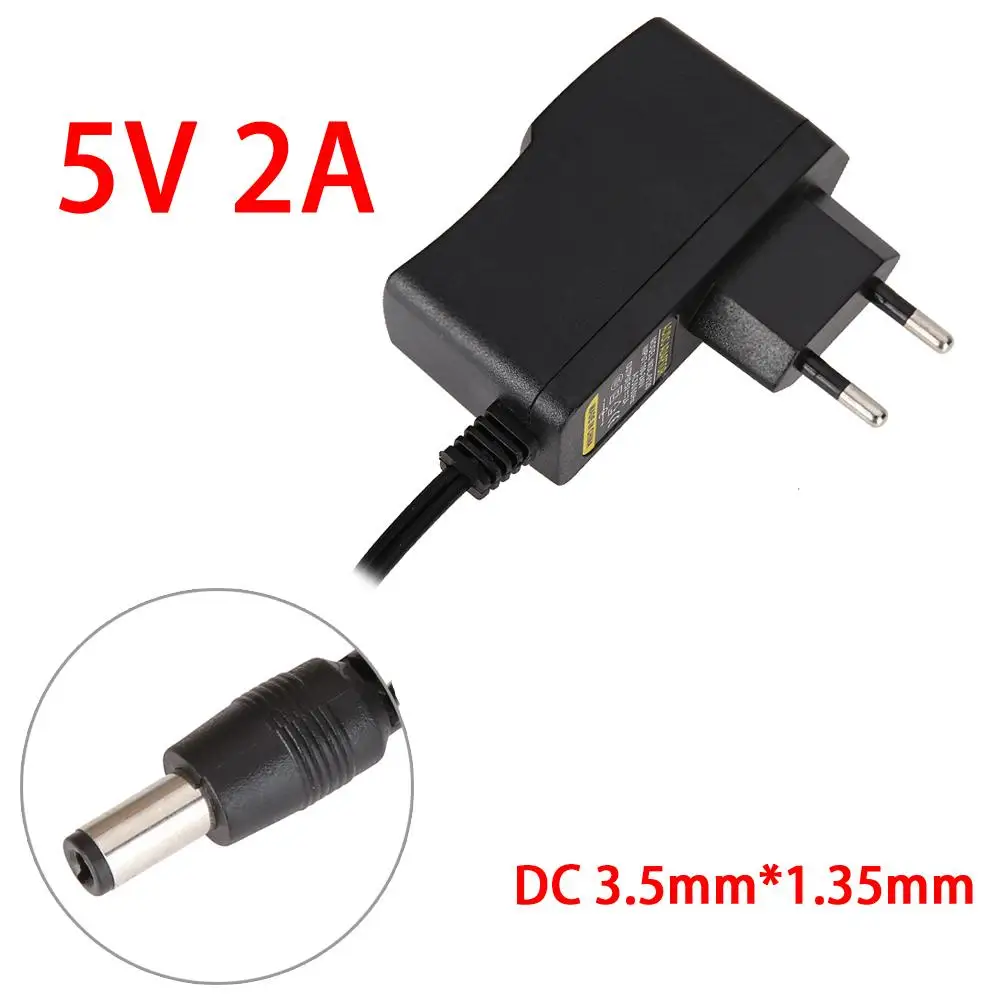 AC 110-240V to DC 5V 2A настенное зарядное устройство адаптер 3 5 мм * 1 35 питания конвертер
