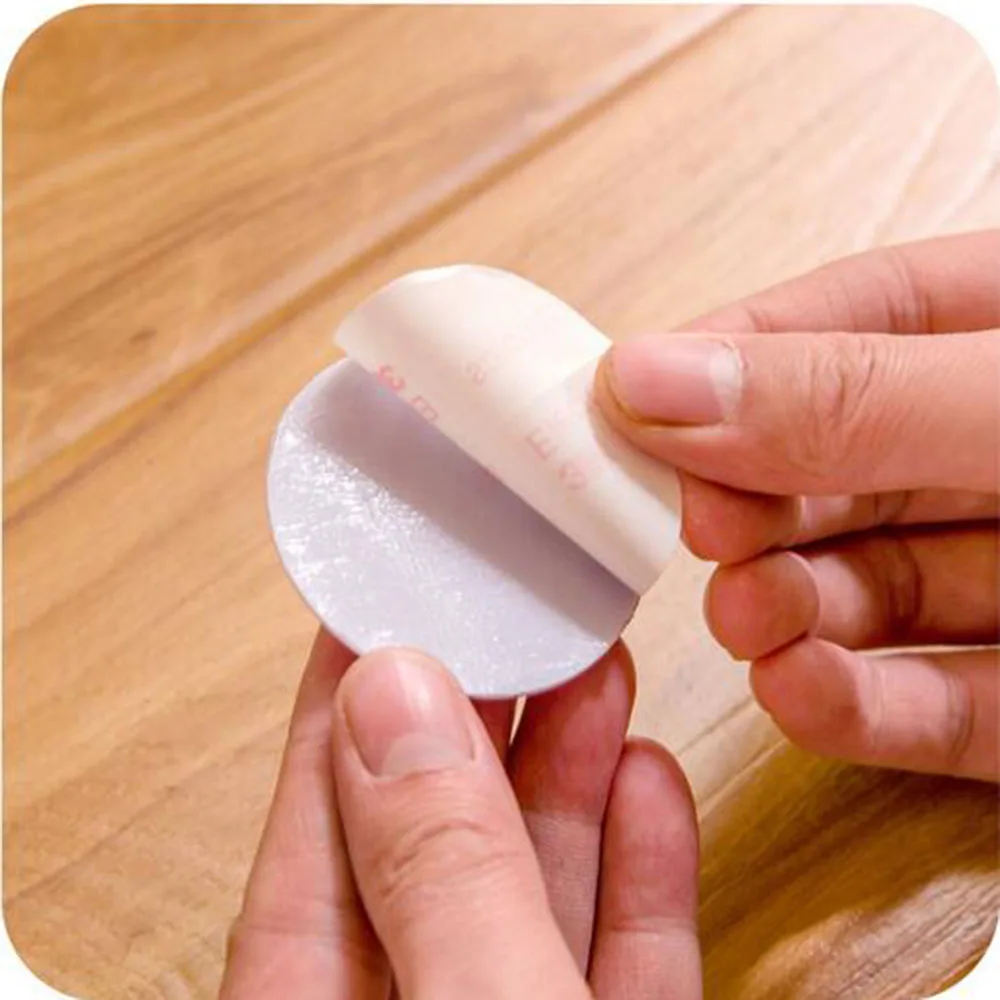 

3pc Kitchen Door Silicone Suction Cup Door Sucker Handle Anti-collision Pad Mute Reduce Noise Safety Protection