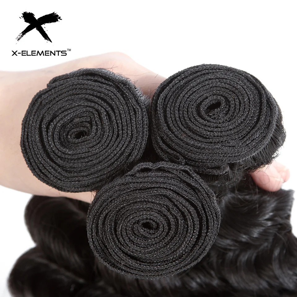 Бразильская глубокая волна волос пряди предложения 1/3/4 шт. Remy 100% натуральные