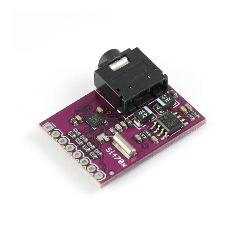 FM-тюнер Si4703 оценочная плата FM-радио модуль макетная тюнер с разъемом 3 5 мм для