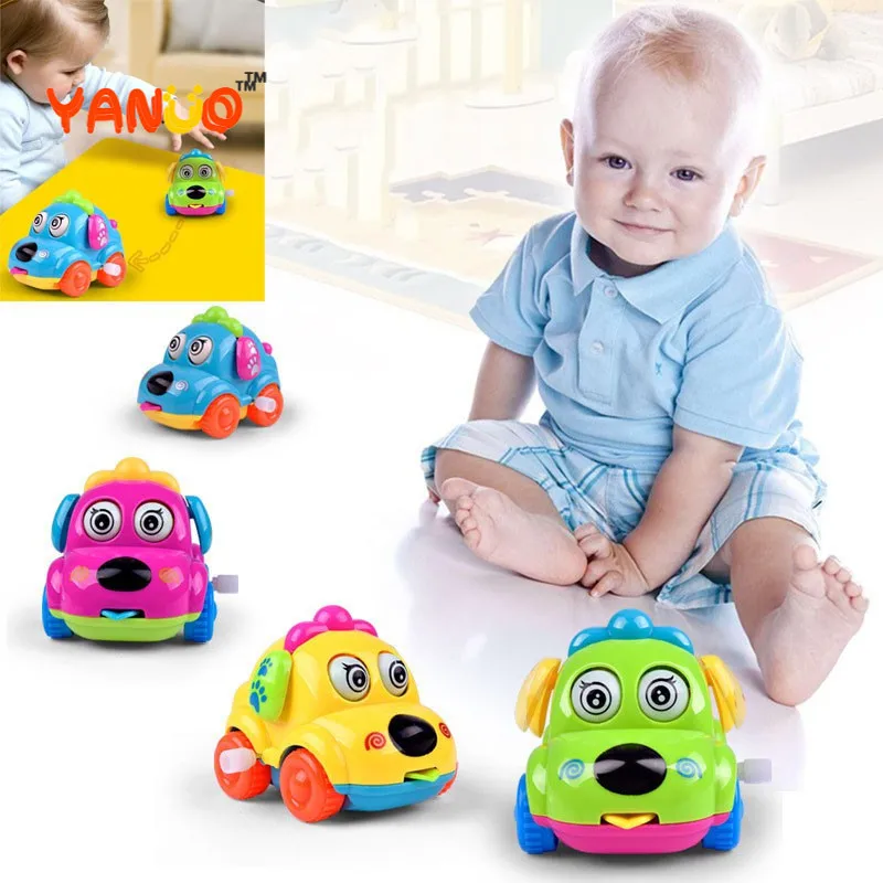 

Children's Toy Car Cartoon Cute Car Gift For Baby Five Colors Randomly Distributed