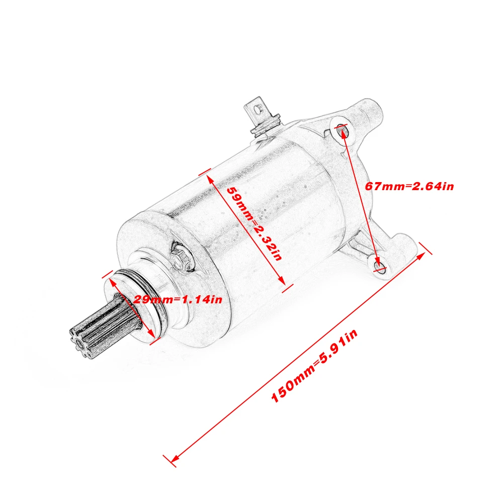 Детали двигателя стартер для Suzuki DF125 DF200 DF 125 200 DR125E GZ125 Marauder TU125 TU RV125 RV200 VanVan GN125 GN125E |