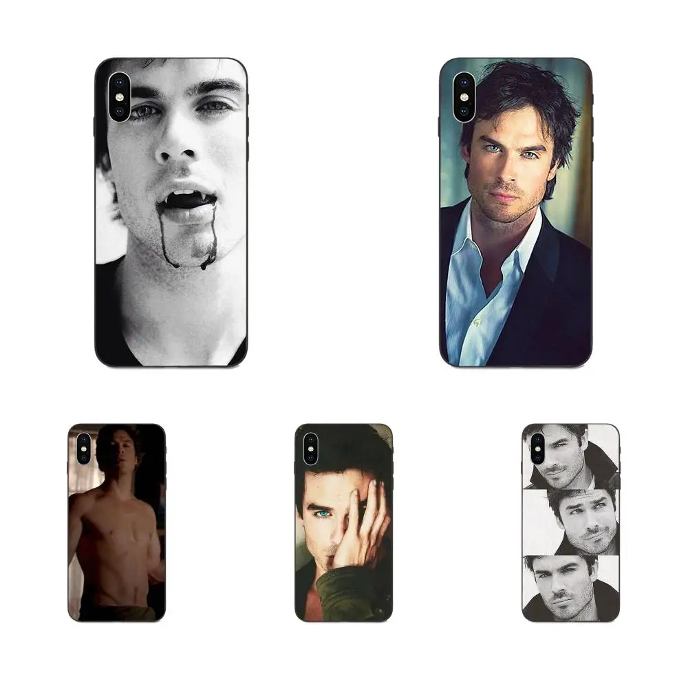 Йен Сомерхолдер из Дневники вампира Женские туфли лодочки с для Galaxy A3 A5 A6 A6s A7 A8 A9