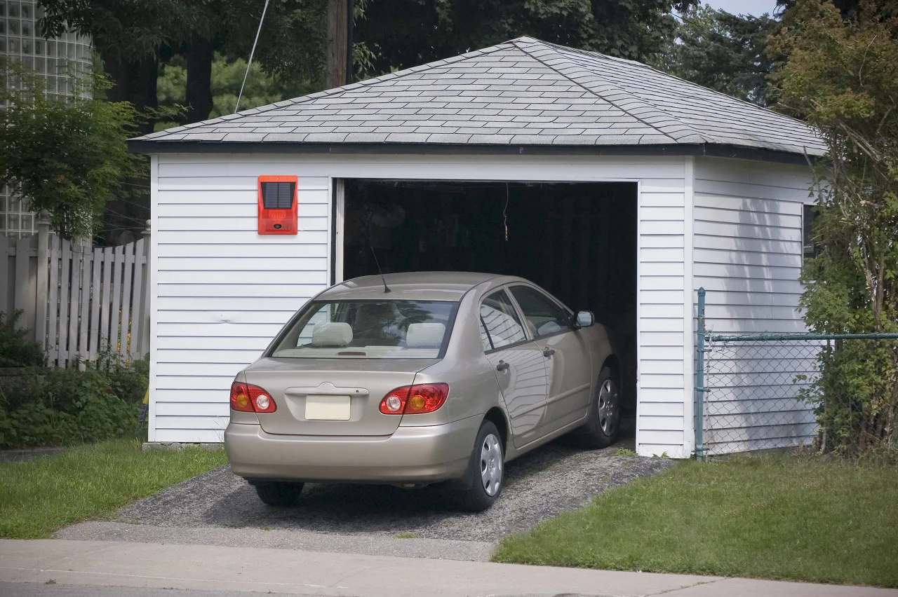 Звуковое Оповещение на солнечной батарее сигнализация со звукосветильник