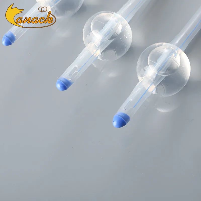 Canack ветеринарный силиконовый катетер Фолея трубка для животных 6Fr/8Fr/10Fr 10