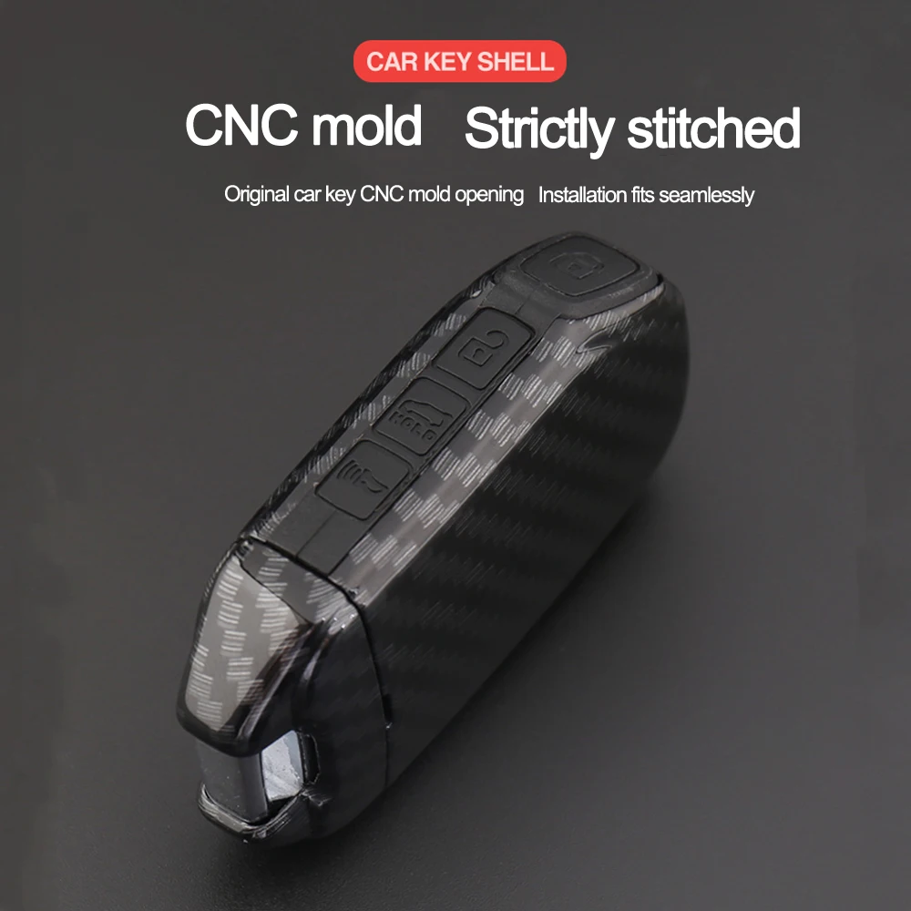 Автомобильный Стайлинг мягкий силиконовый чехол для ключа из АБС-пластика KIA